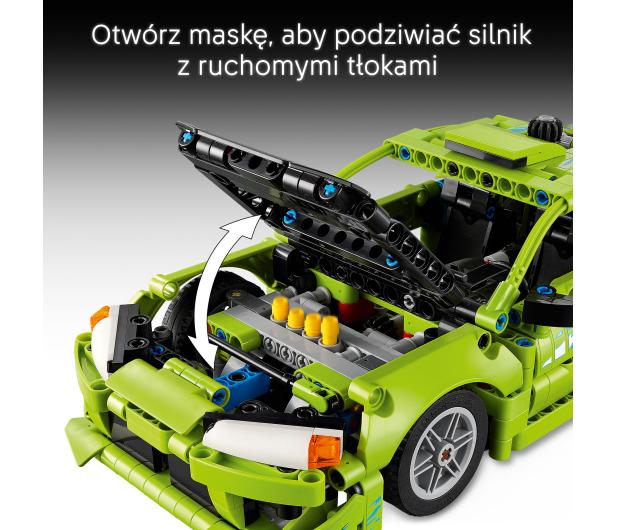 LEGO TECHNIC 42229 Samochód Fast and Furious Mitsubishi Eclipse - 1529760 - zdjęcie 6